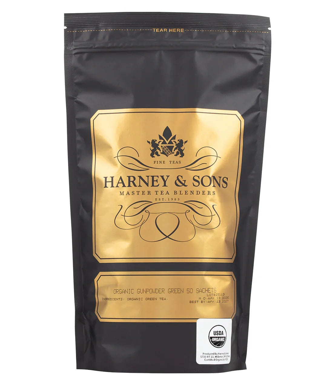 Organic Gunpowder, Bag of 50 Sachets